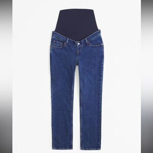 Abercrombie and fitch  
maternity ankle straight jeans size 26